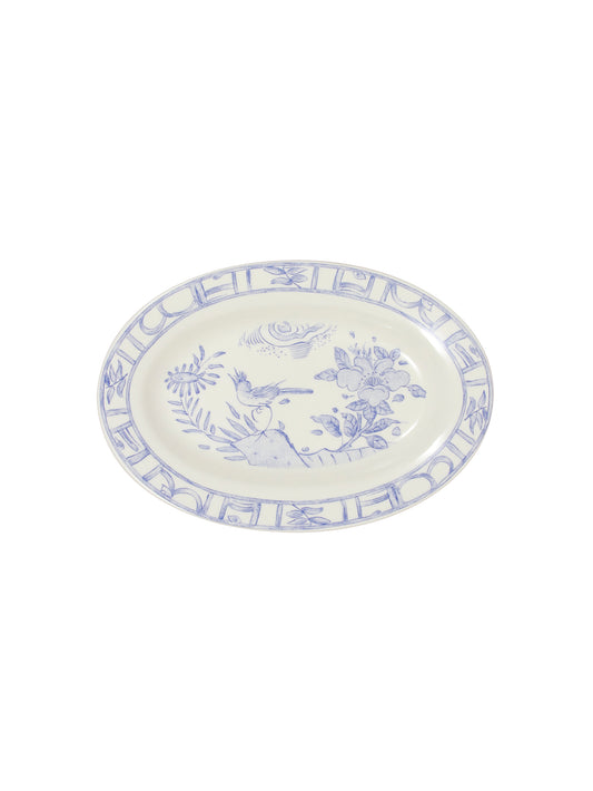 Gien Oiseau Blue Pickle Dish Weston Table