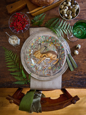 Gien Rambouillet Dinner Plate Hare Weston Table 