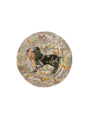  Gien Rambouillet Salad Plate Cocker Spaniel Weston Table 