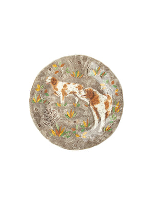  Gien Rambouillet Salad Plate Spaniels Weston Table 