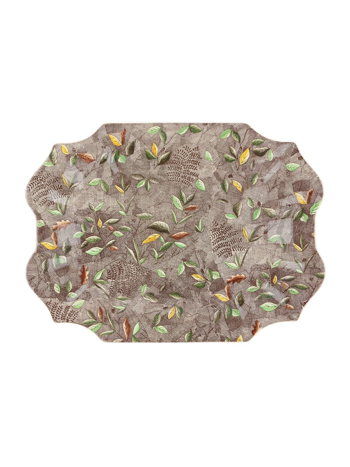 Gien Rambouillet Serving Platter Foliage Weston Table