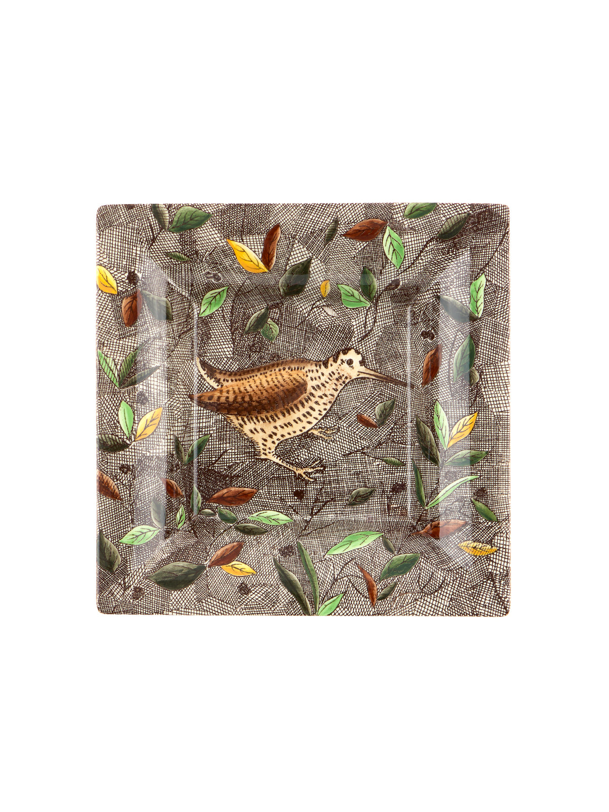 Gien Rambouillet XL Square Candy Tray Woodcock Weston Table