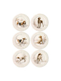 Gien Sologne Dog Salad Plates Weston Table