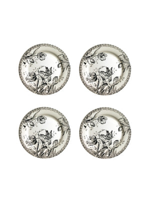  Gien Tulipes Noires Canape Plates Weston Table 