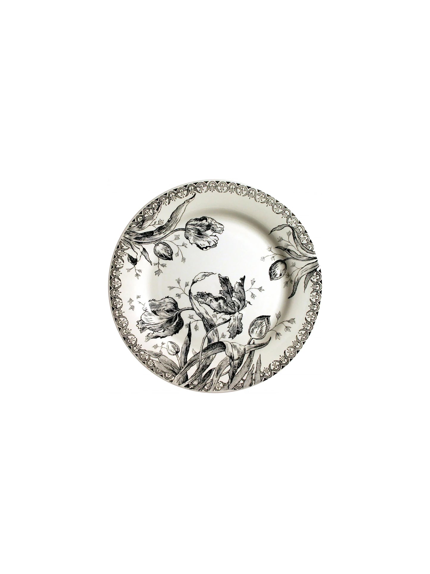 Gien Tulipes Noires Canape Plates Weston Table