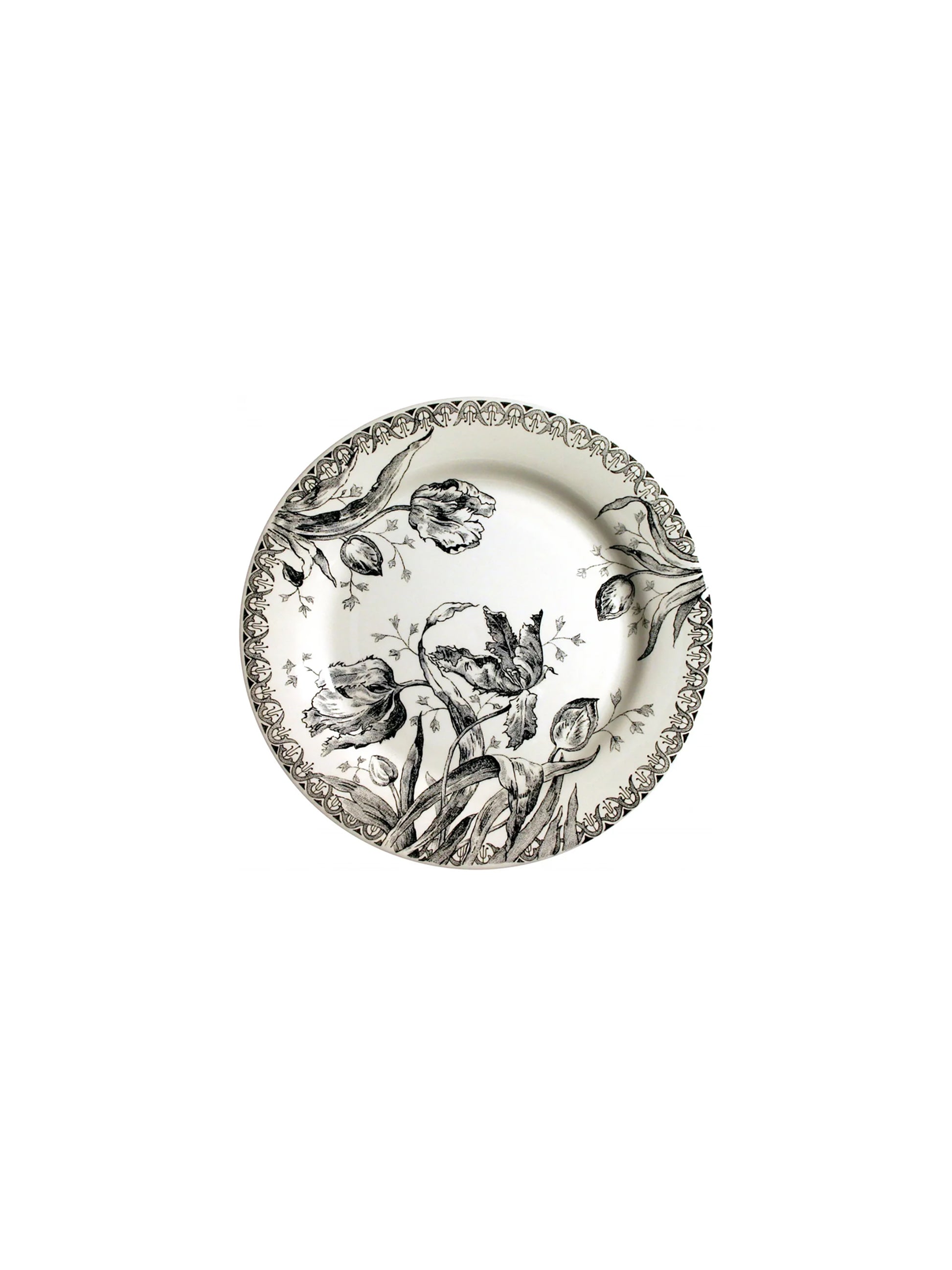 Gien Tulipes Noires Canape Plates Weston Table