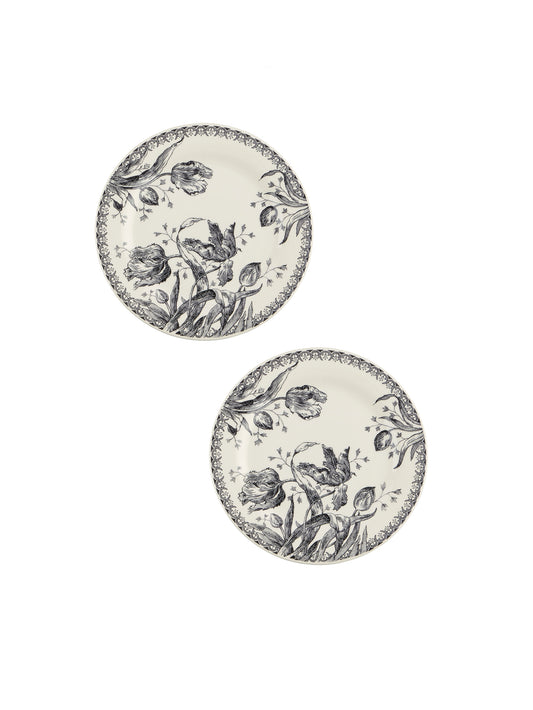 Gien Tulipes Noires Coasters Weston Table