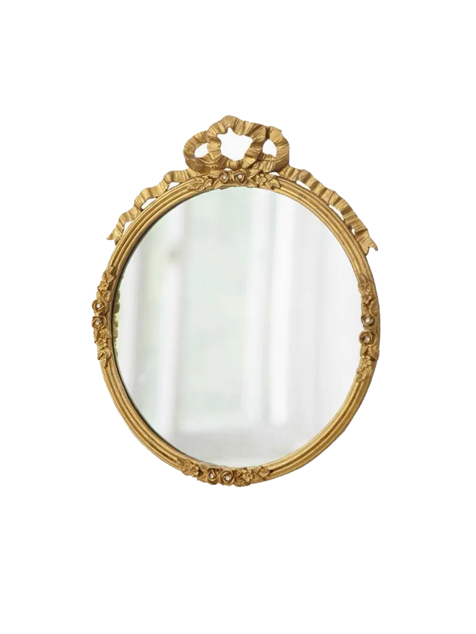 Gilt Pewter Mirror Weston Table