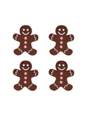 Gingerbread Man Cocktail Napkins Weston Table