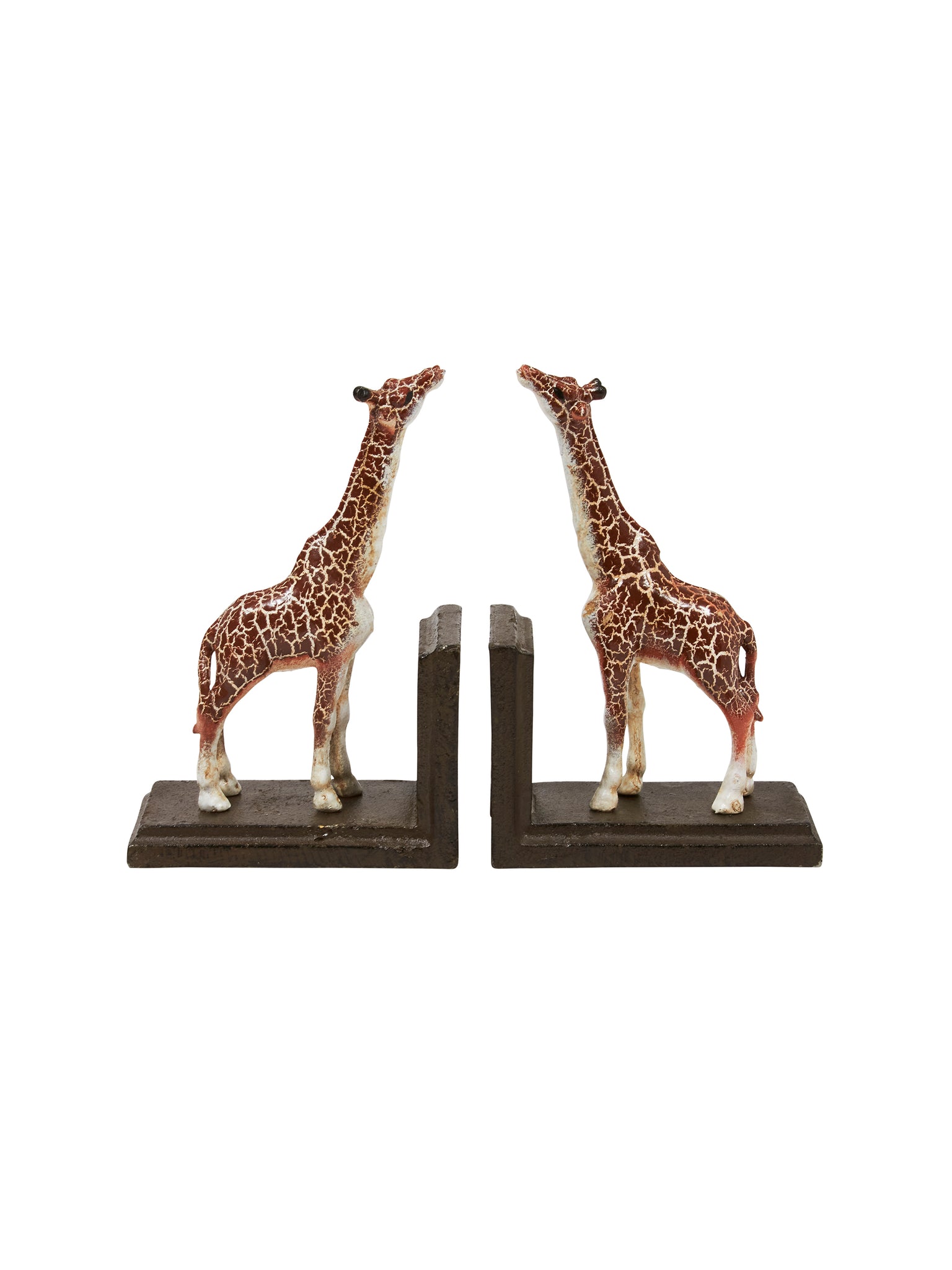 Giraffe Cast Iron Bookends Weston Table