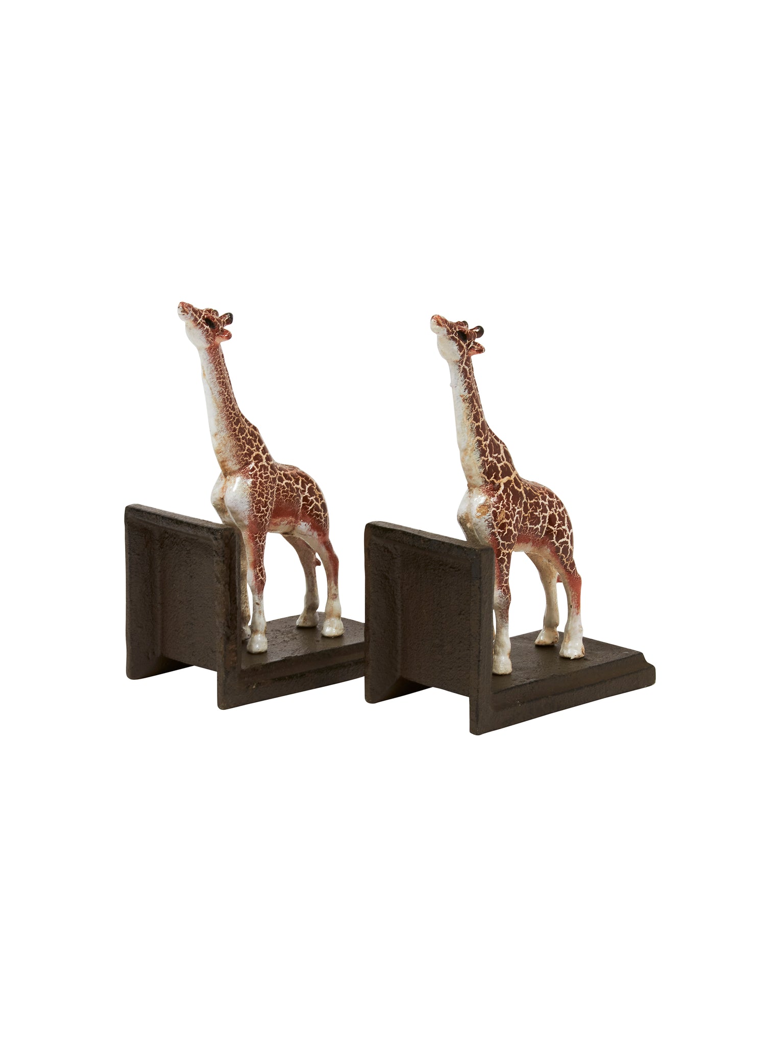 Giraffe Cast Iron Bookends Weston Table