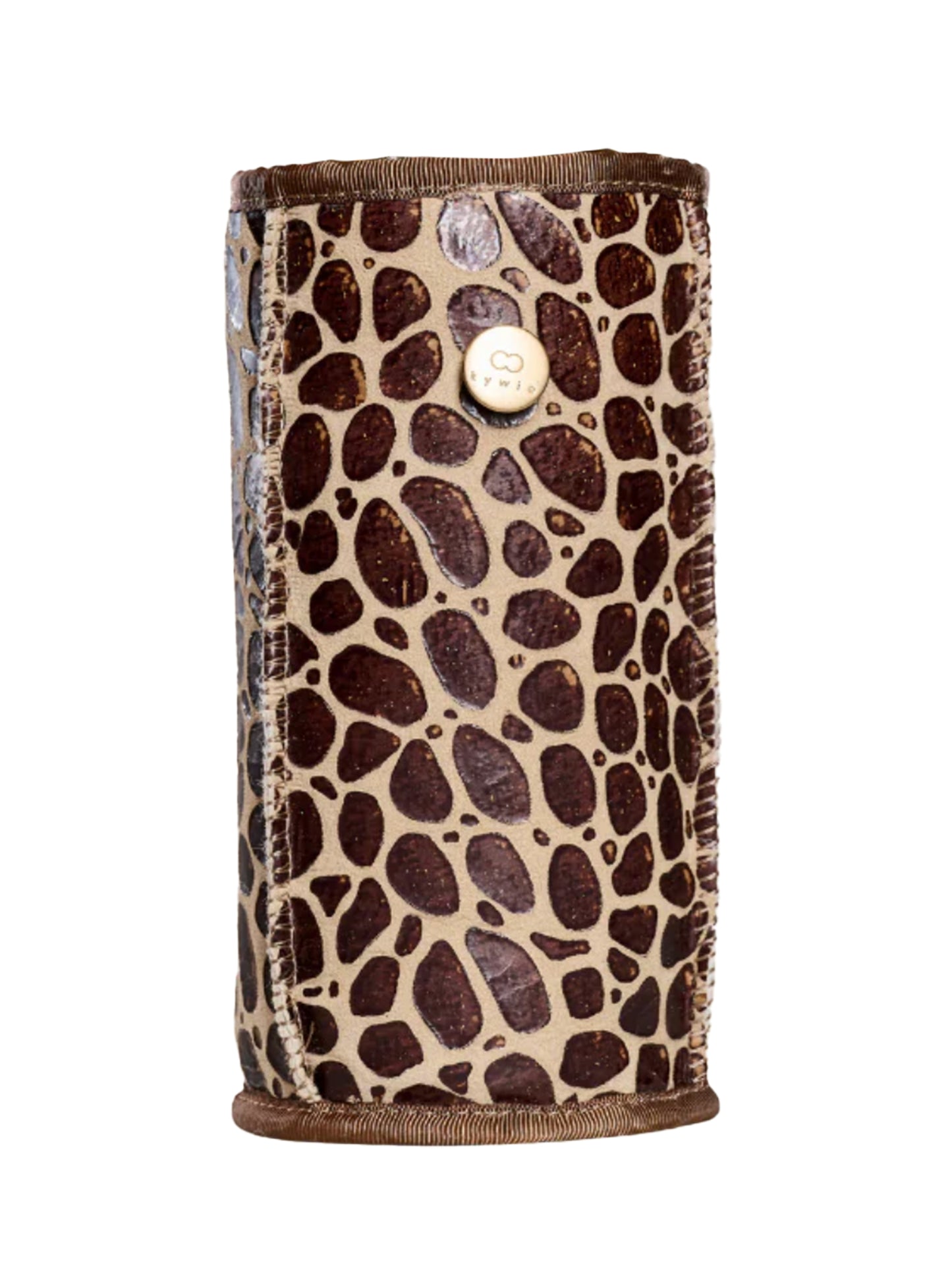 Giraffe Leather Bottle Cooler Weston Table