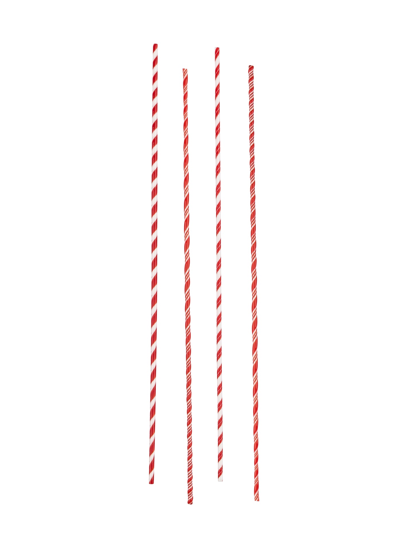 Glass Candy Cane Stripe Long Cocktail Stirrers Weston Table