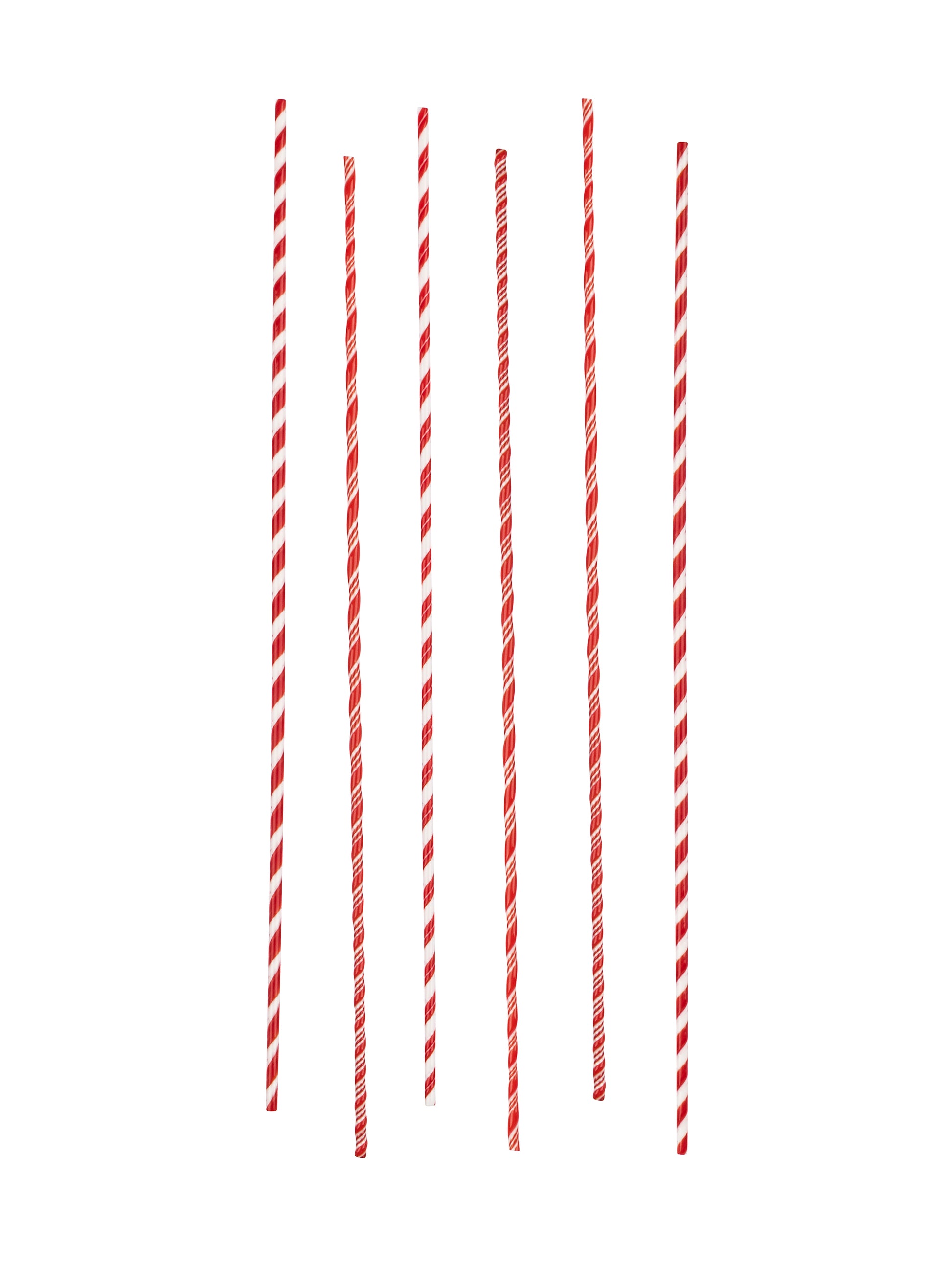 Glass Candy Cane Stripe Long Cocktail Stirrers Weston Table