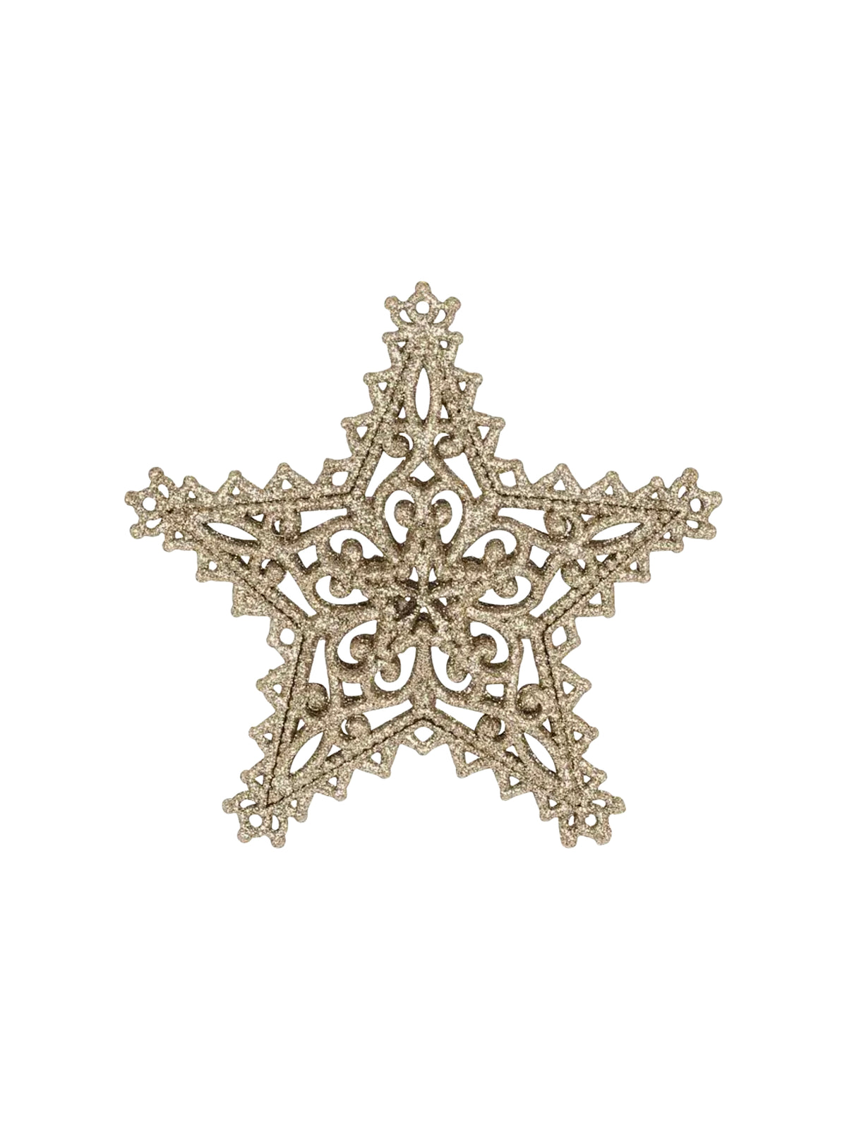 Glitter Star Ornament Weston Table