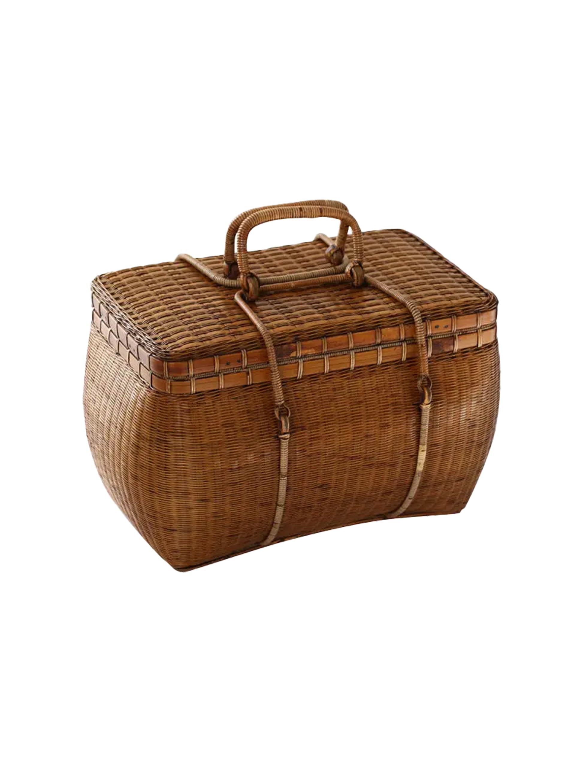 Gohobi Handmade Bamboo Basket Weston Table