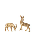 Gold Deer Ornaments Weston Table