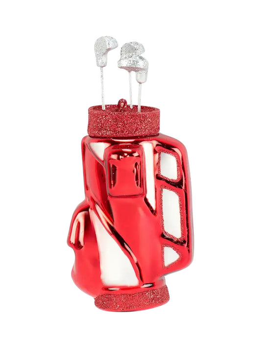 Golf Bag Glass Ornament Weston Table
