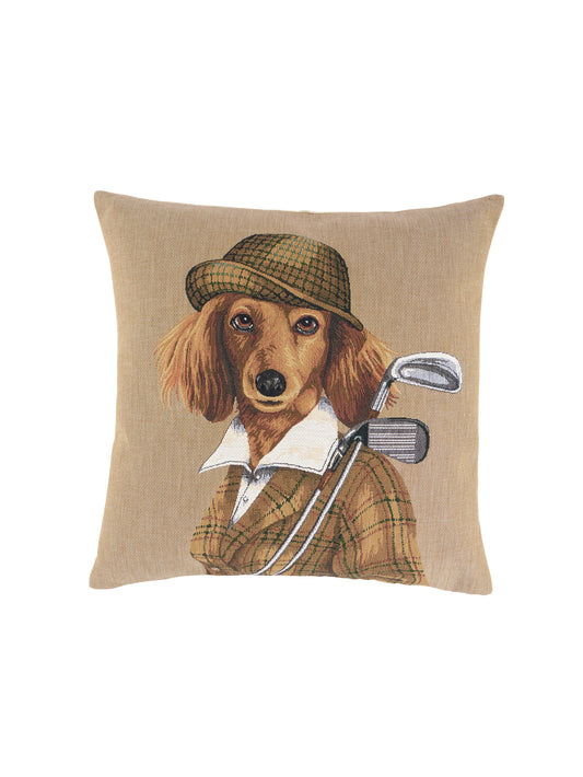 Golf Cocker Spaniel Pillow Weston Table