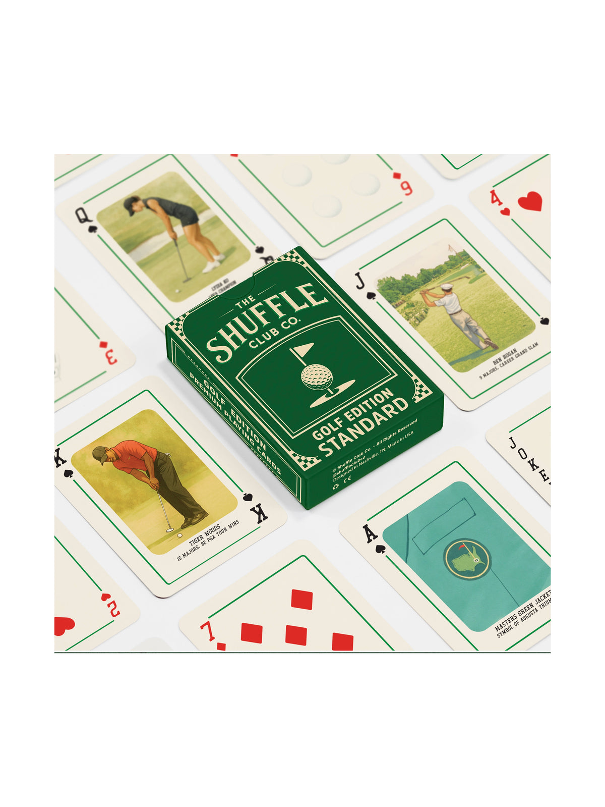 Golf Edition Standard Playing Cards Weston Table