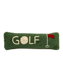 Golf Hooked Wool Lumbar Pillow Weston Table