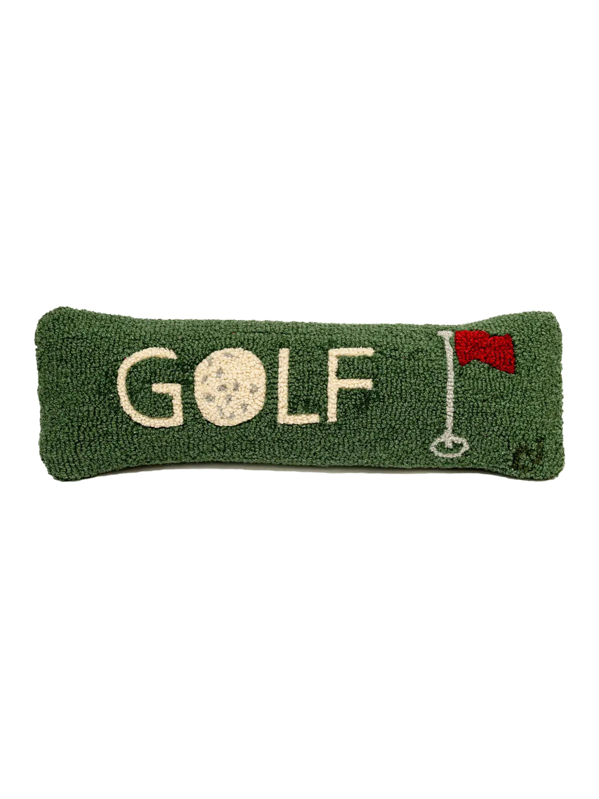 Golf Hooked Wool Lumbar Pillow Weston Table