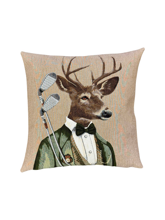 Golfer Stag Pillow Weston Table