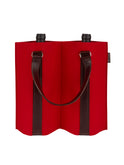 Graf Lantz Duo Wine Carrier Felt Weston Table