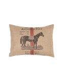 Grain Sack Race Horse Pillow Weston Table