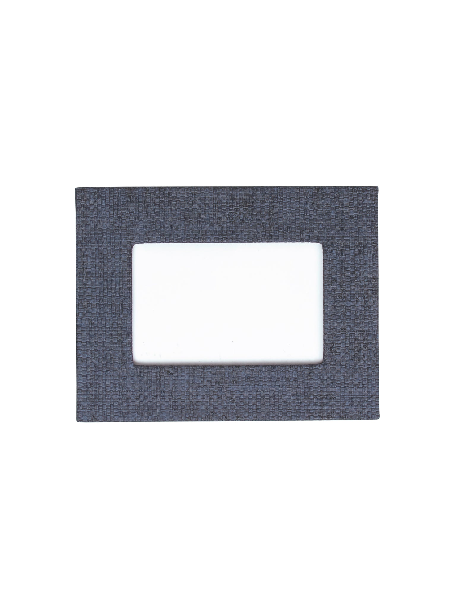 Grasscloth French Blue Picture Frame 4 x 6 Weston Table