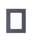 Grasscloth French Blue Picture Frame 5 x 7 Weston Table