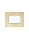 Grasscloth Khaki Picture Frame 4 x 6 Weston Table