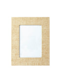 Grasscloth Khaki Picture Frame 5 x 7 Weston Table