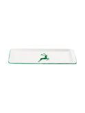 Green Deer Stollen Plate Weston Table