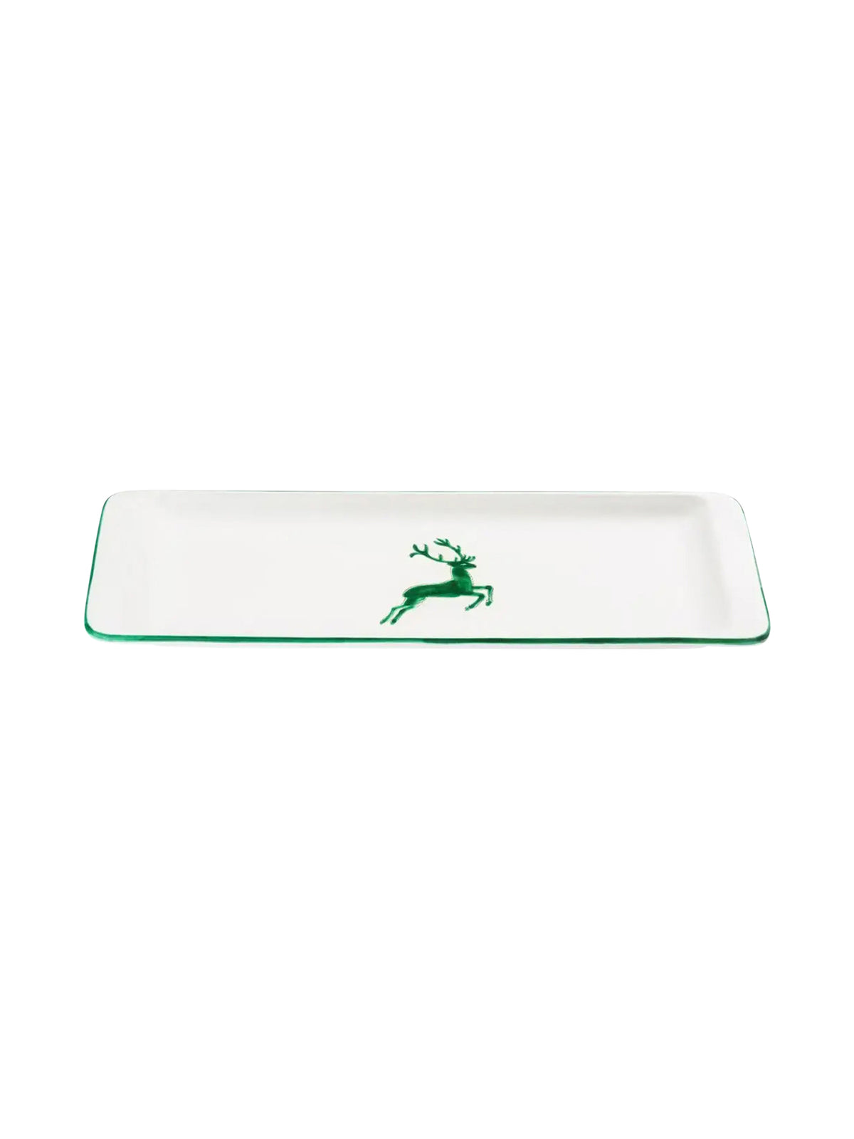 Green Deer Stollen Plate Weston Table