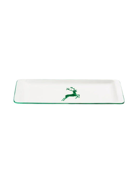 Green Deer Stollen Plate Weston Table