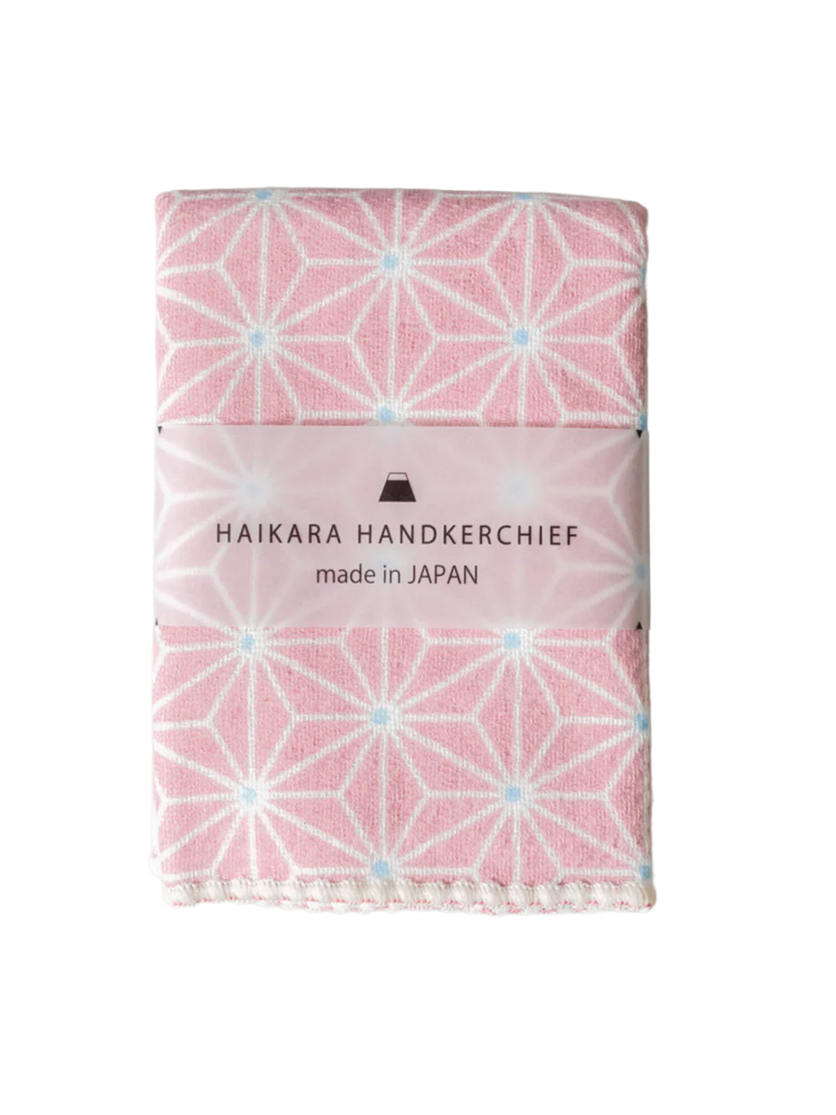 Haikara Little Handkerchief Asanoha Pink Weston Table