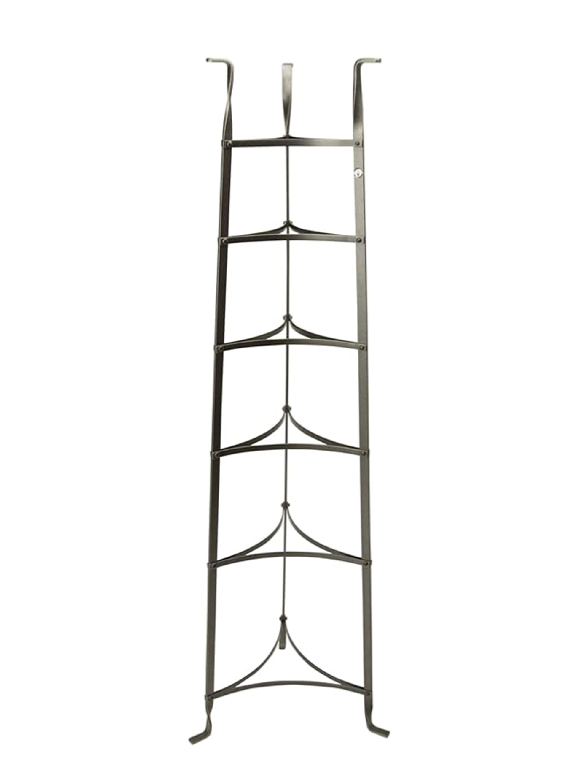 Hammered Steel Pot Stand 6 Tier Weston Table