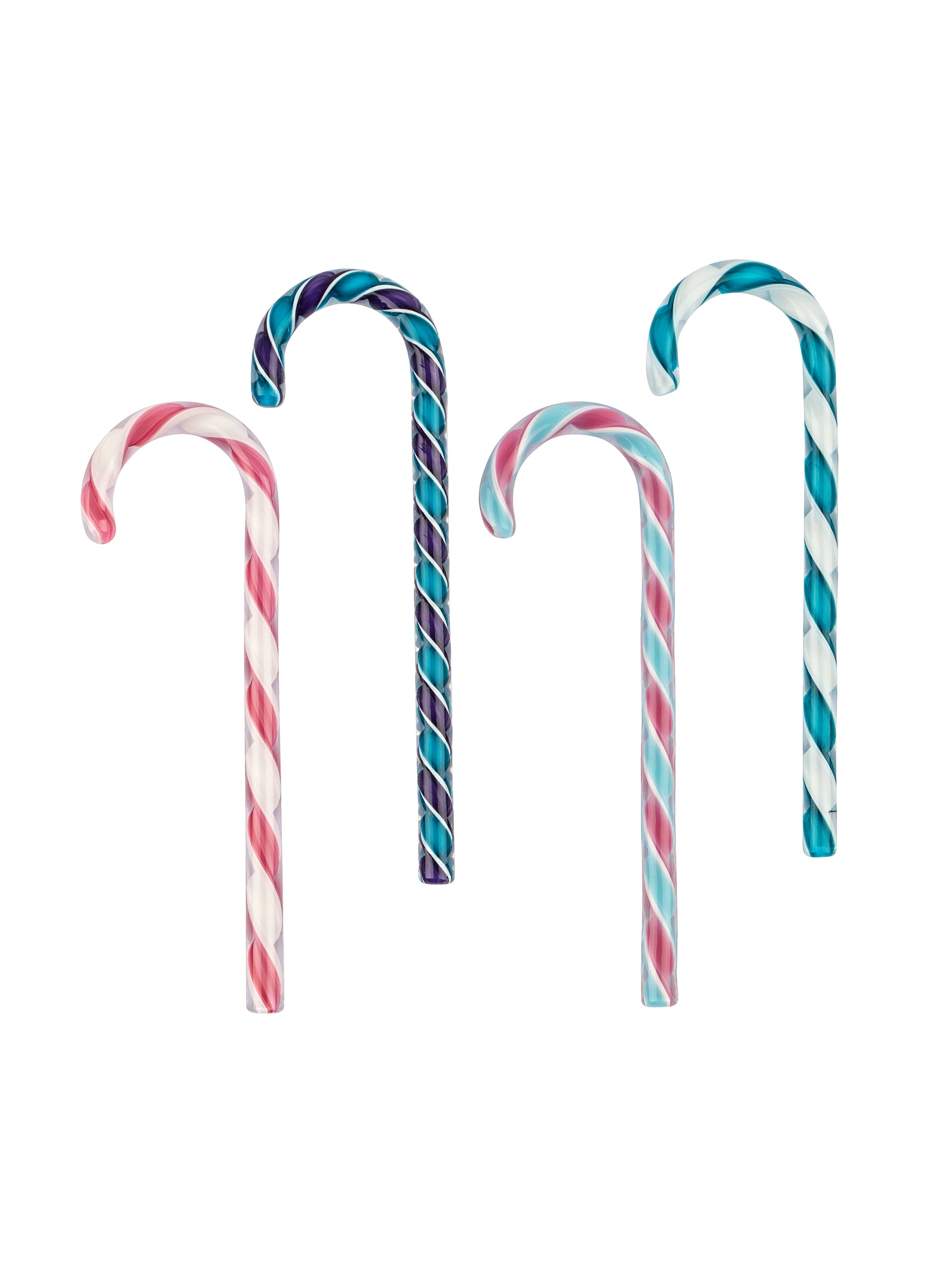 Hand Blown Glass Candy Canes Weston Table
