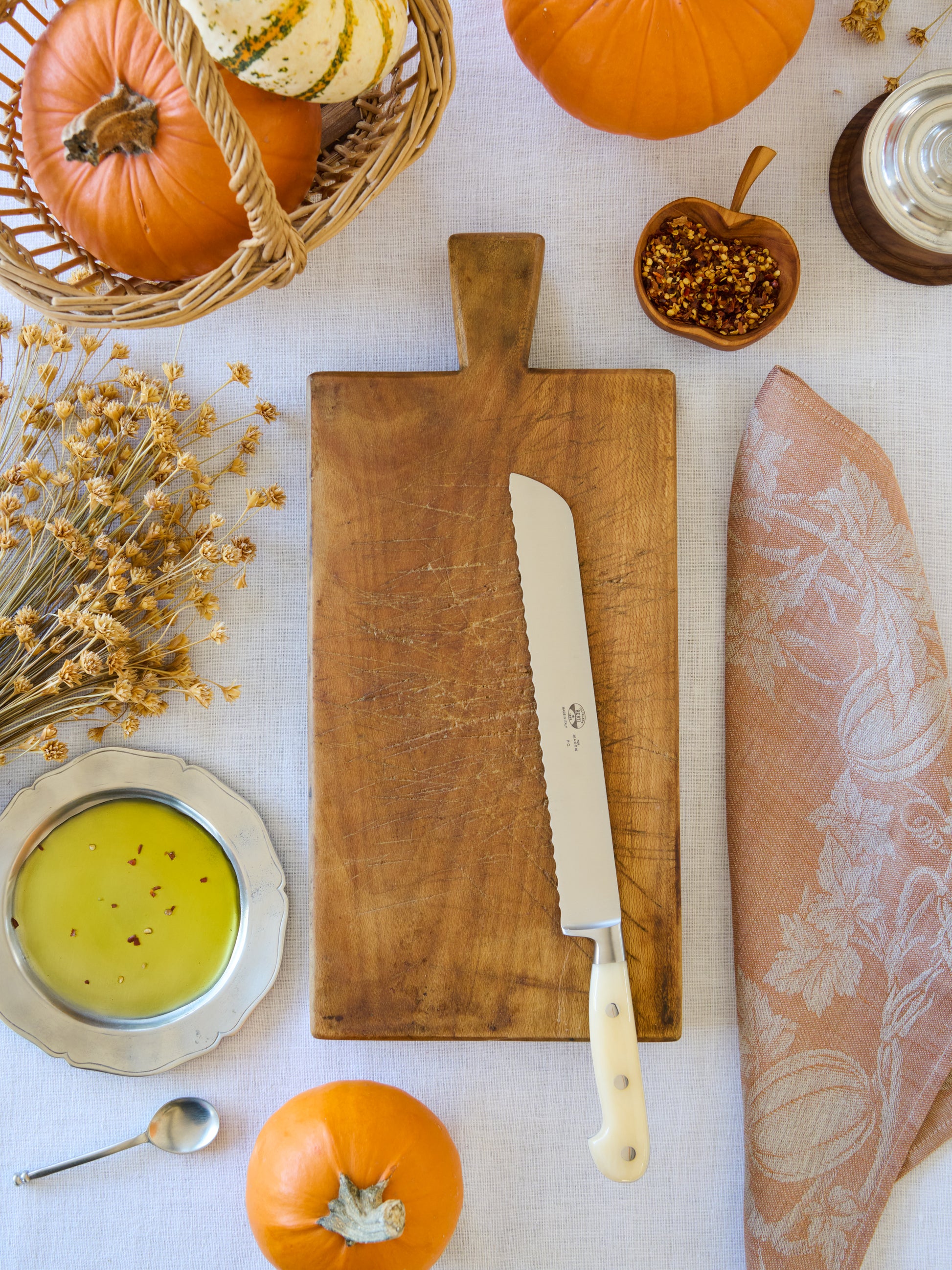 Vintage Hand Carved French Chopping Board Weston Table