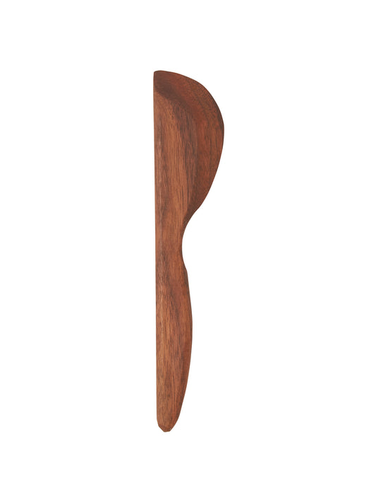 Hand Carved Small Baking Spatula Walnut Weston Table