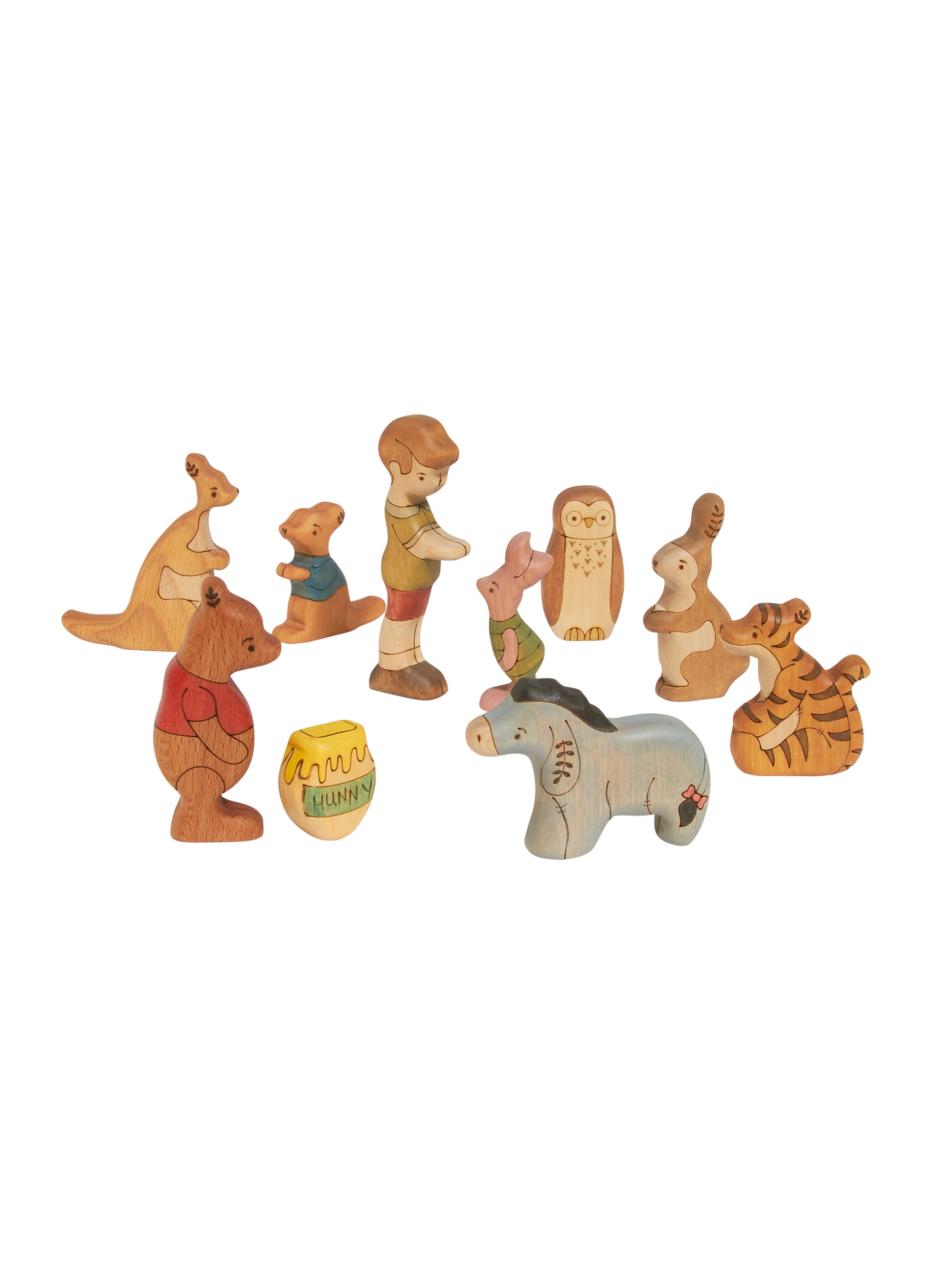 Hand Carved Winnie the Pooh Collection Weston Table