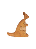 Hand Carved Winnie the Pooh Collection Kanga Weston Table