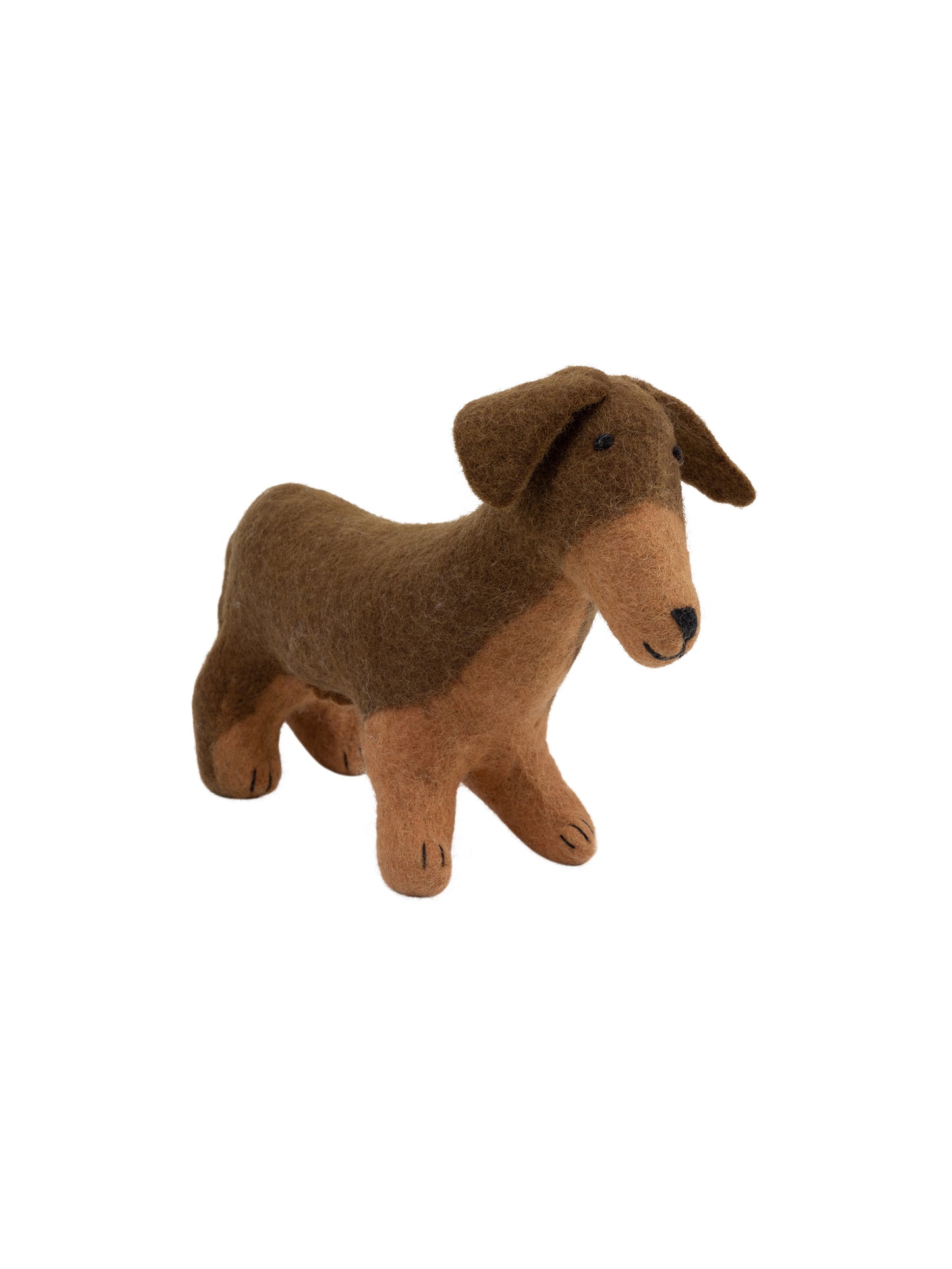 Hand Felted Dachshund Large Weston Table