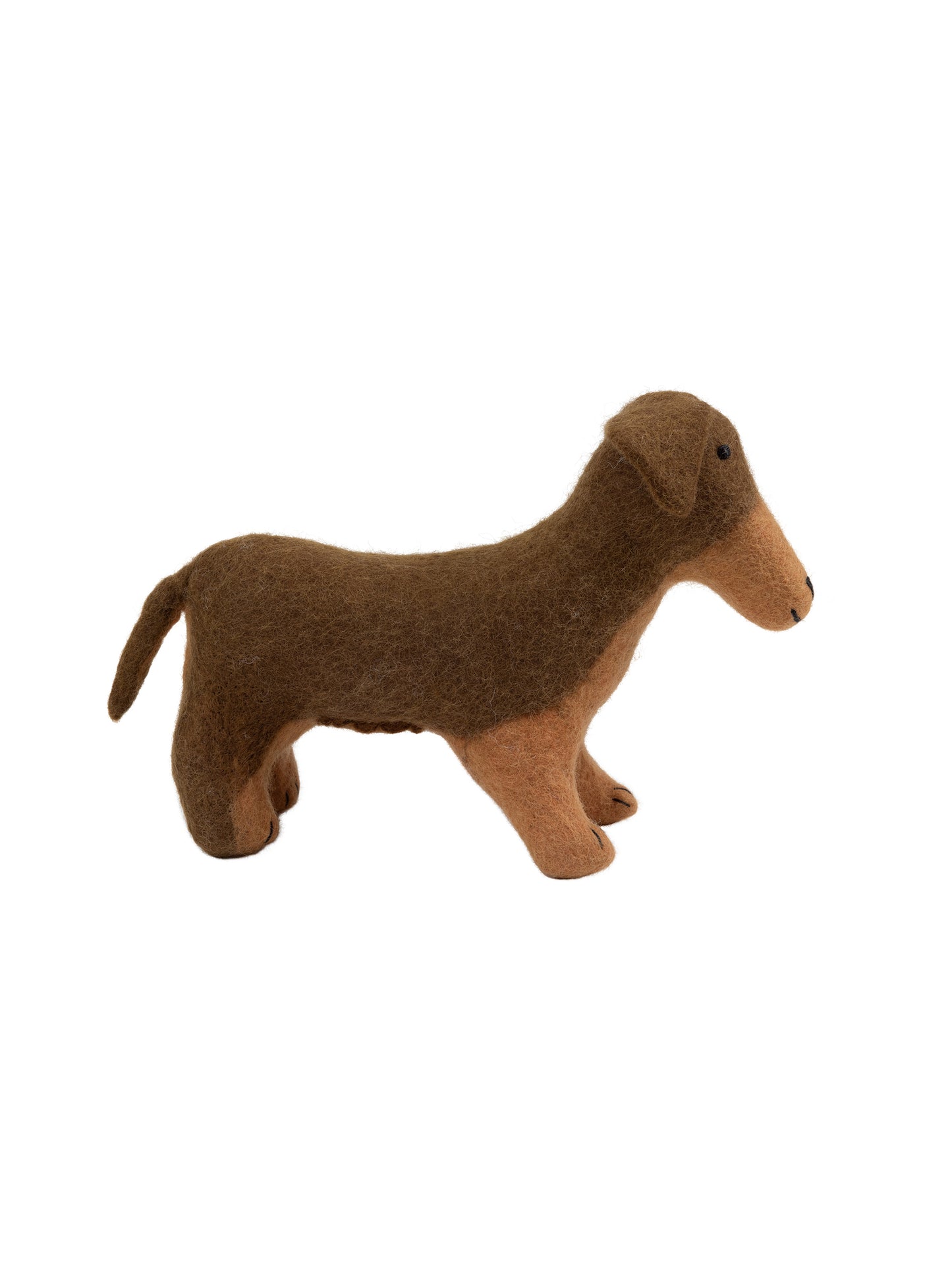 Hand Felted Dachshund Large Weston Table