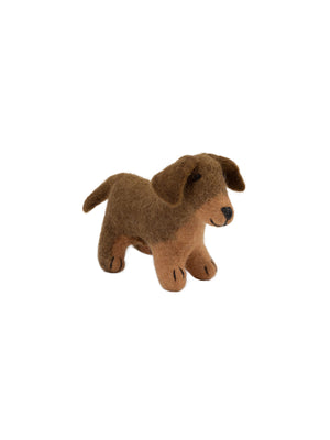  Hand Felted Dachshund Small Weston Table 