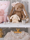 Handcrafted Handful White Bunny Weston Table