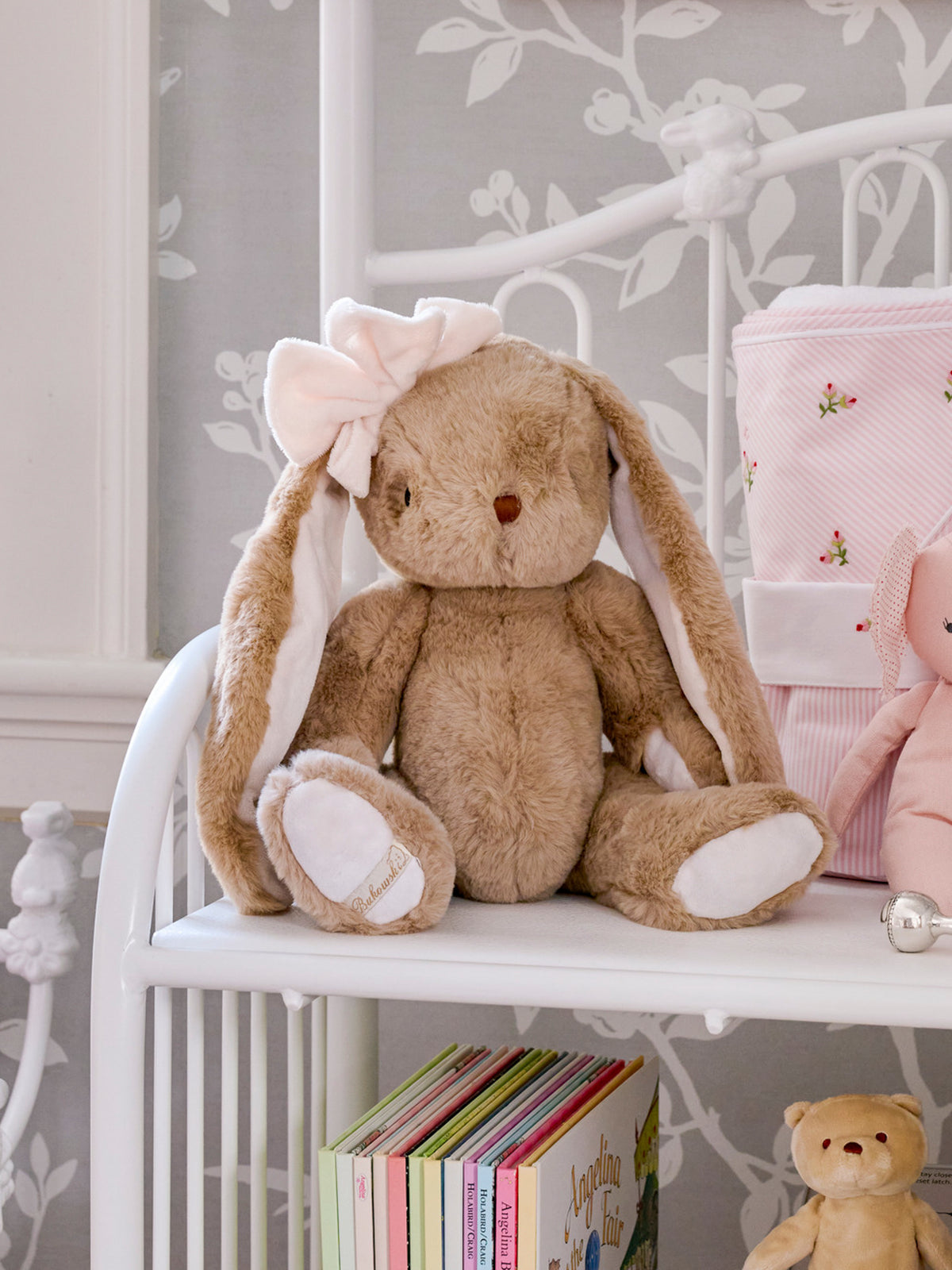 Handcrafted Lop Eared Brown Bunny Weston Table