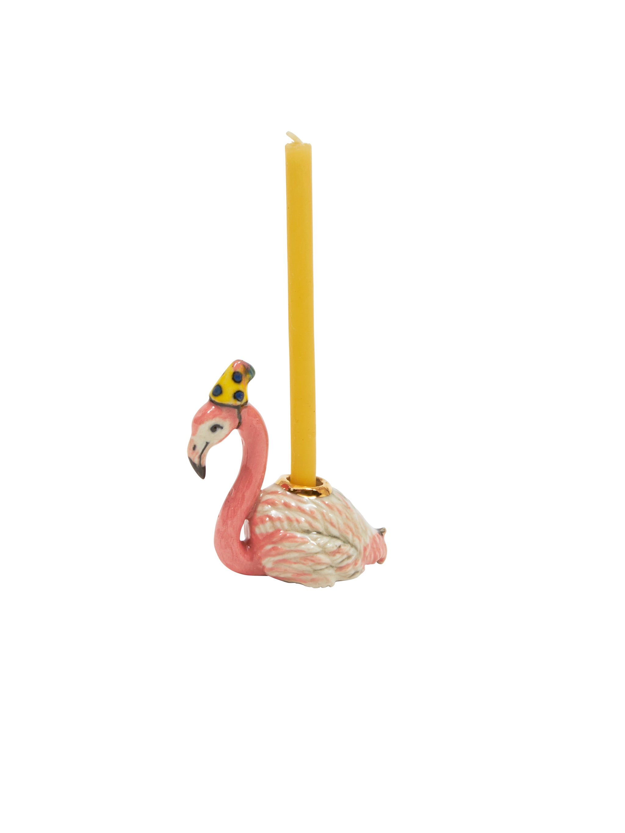 Flamingo Resin Decor Showpiece Pink Set Of 3