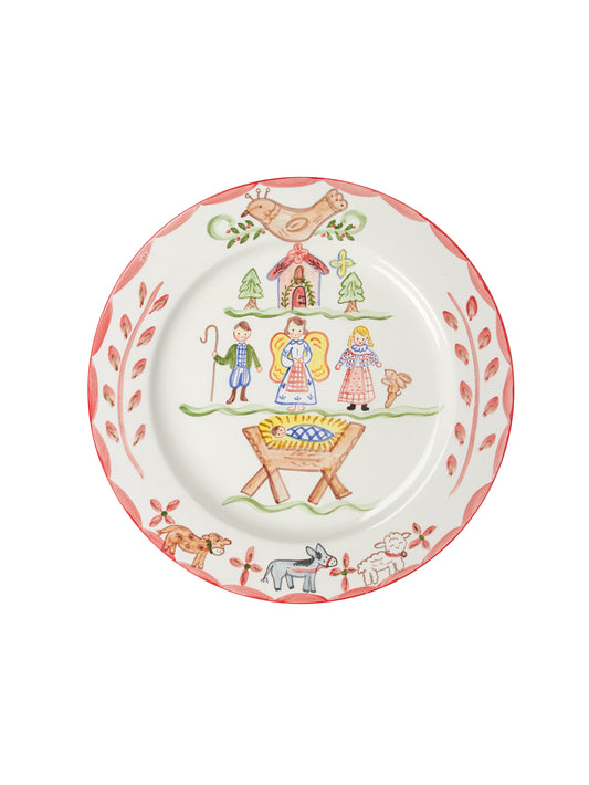 Handmade Scandinavian Nativity Platter Weston Table